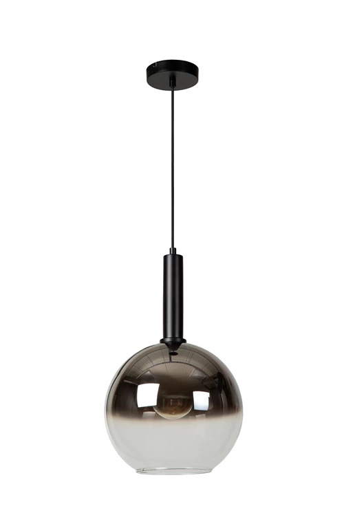 Lucide MARIUS - Suspension - Ø 30 cm - 1xE27 - Noir - éteint